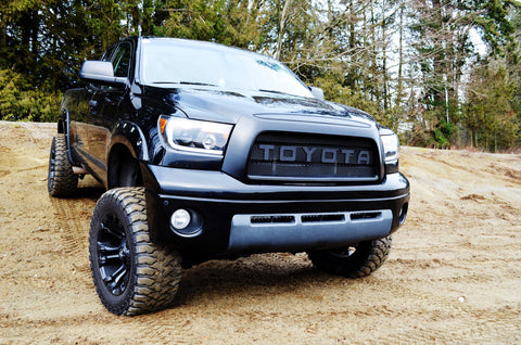 BPF 2007-2009 Tundra Raptor Style Mesh and Lettering - Bullet Proof Fabricating